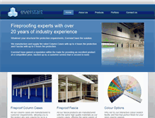 Tablet Screenshot of everstartltd.co.uk